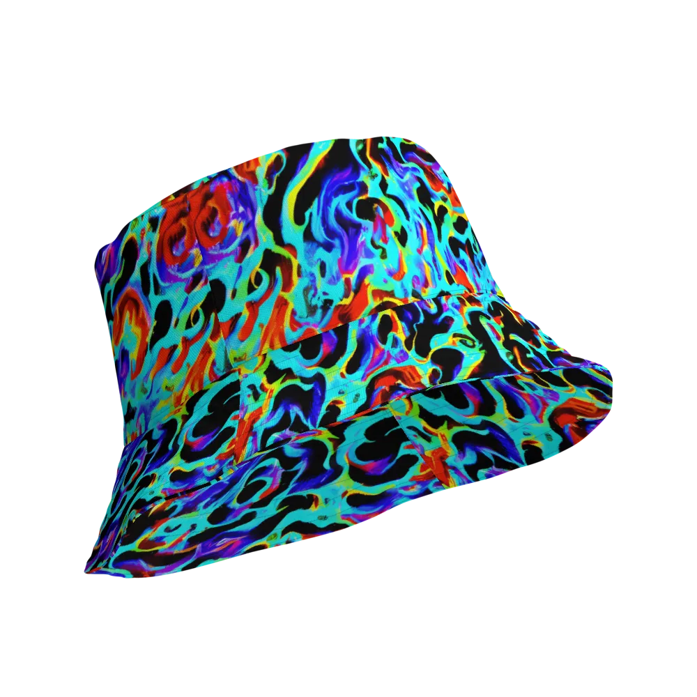 Sonic Paint on Reversible Bucket Hat — Product details Outside