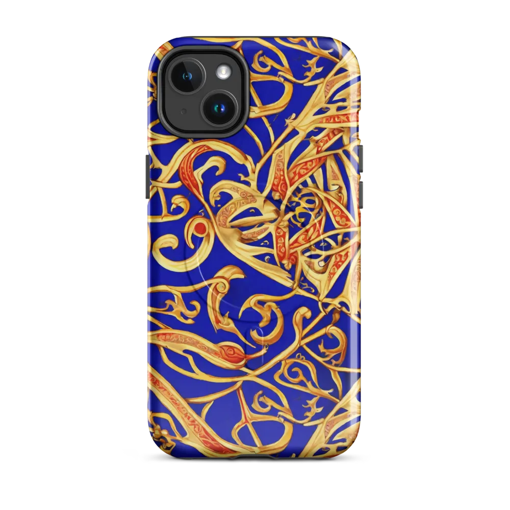 Royal Paisley on MagSafe Tough Case for iPhone® — Front