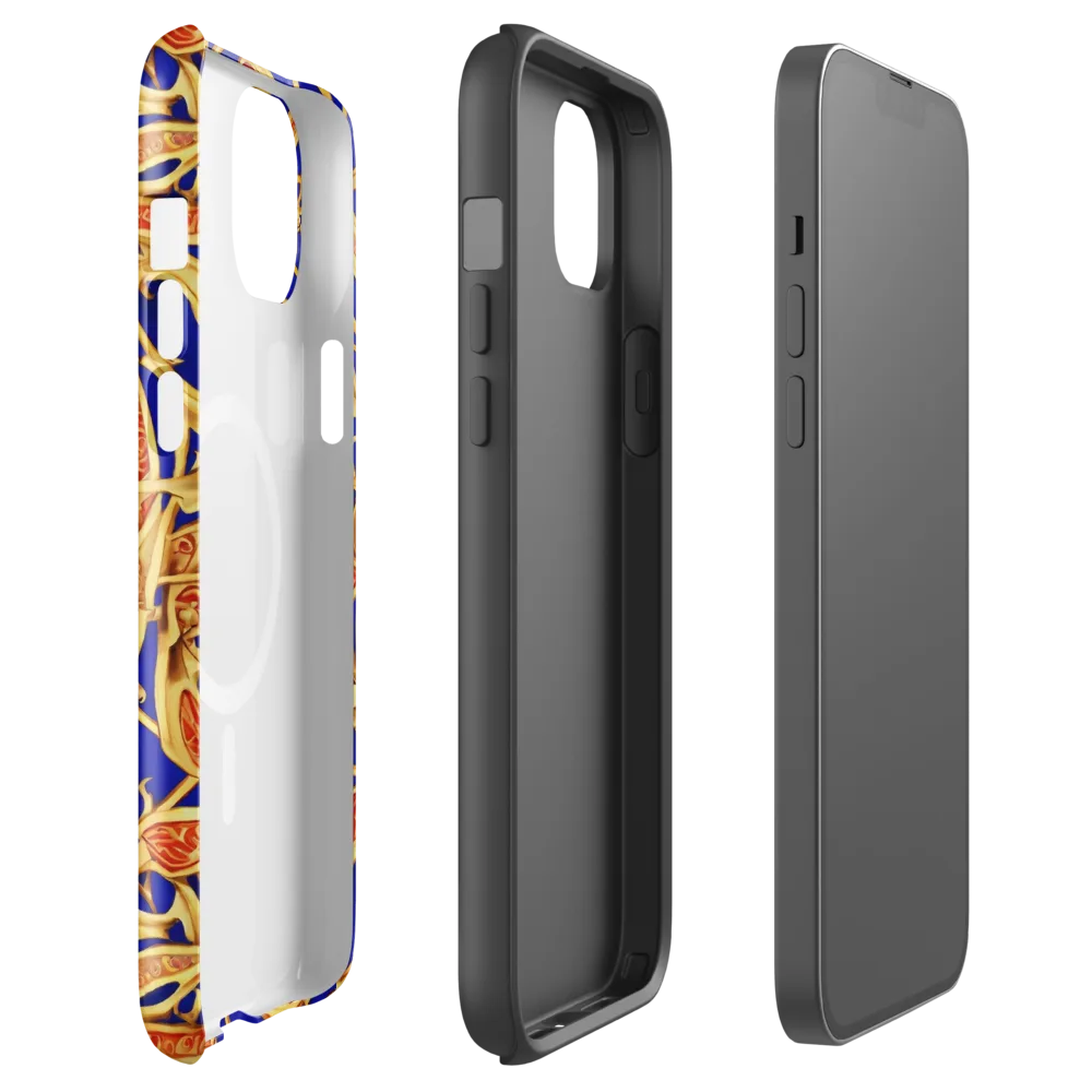 Royal Paisley on MagSafe Tough Case for iPhone® — Front