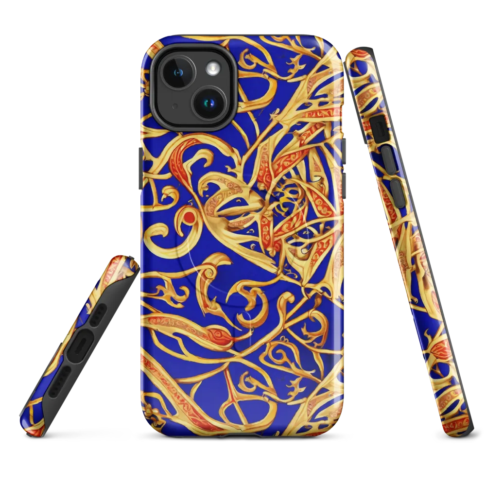 Royal Paisley on MagSafe Tough Case for iPhone® — Front
