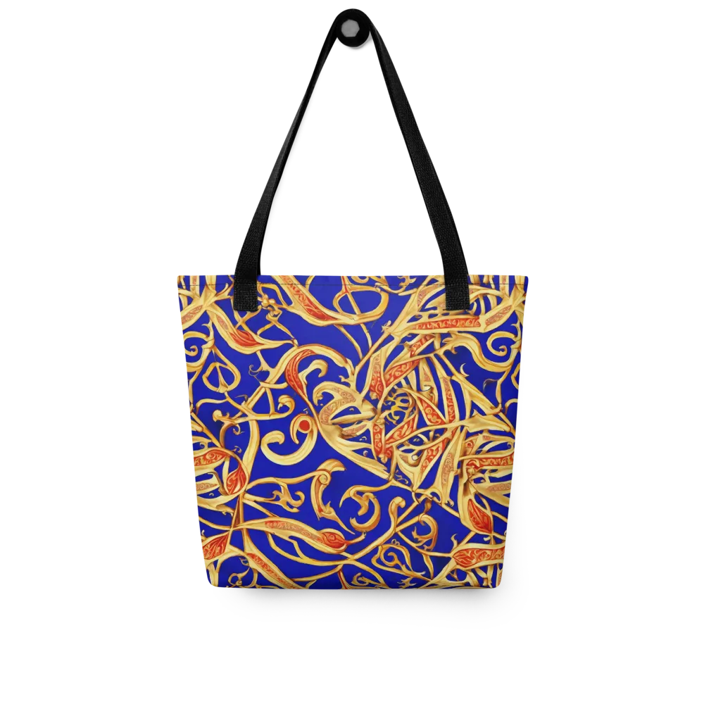 Royal Paisley on Tote Bag — Front