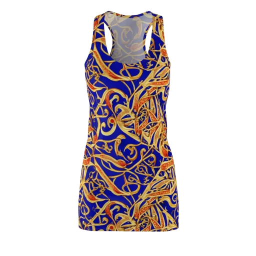 Royal Paisley on a Racerback Dress