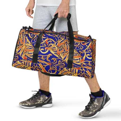 Royal Paisley on a Duffle Bag