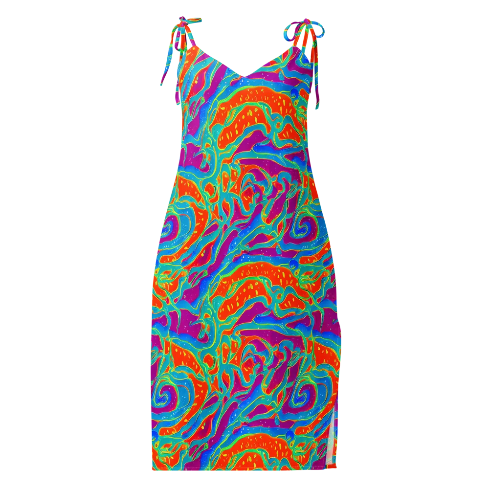 Magma Current on Slip Dress — Front