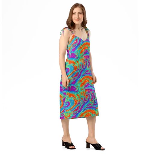 Magma Current on a Slip Dress