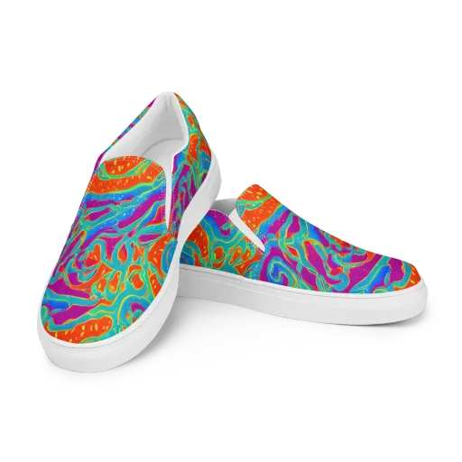 Magma Current on a Women's Slip-On Canvas Shoes