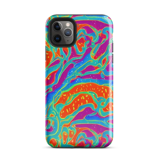 Magma Current on a Tough Case for iPhone®