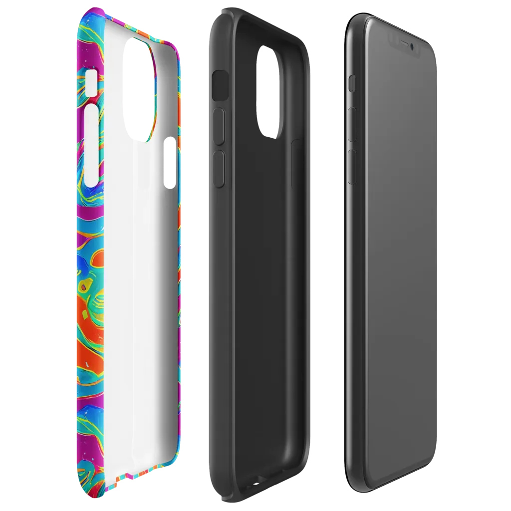 Magma Current on Tough Case for iPhone® — Right