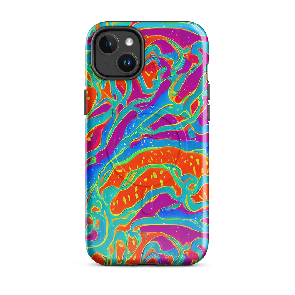 Magma Current on MagSafe Tough Case for iPhone® — Front