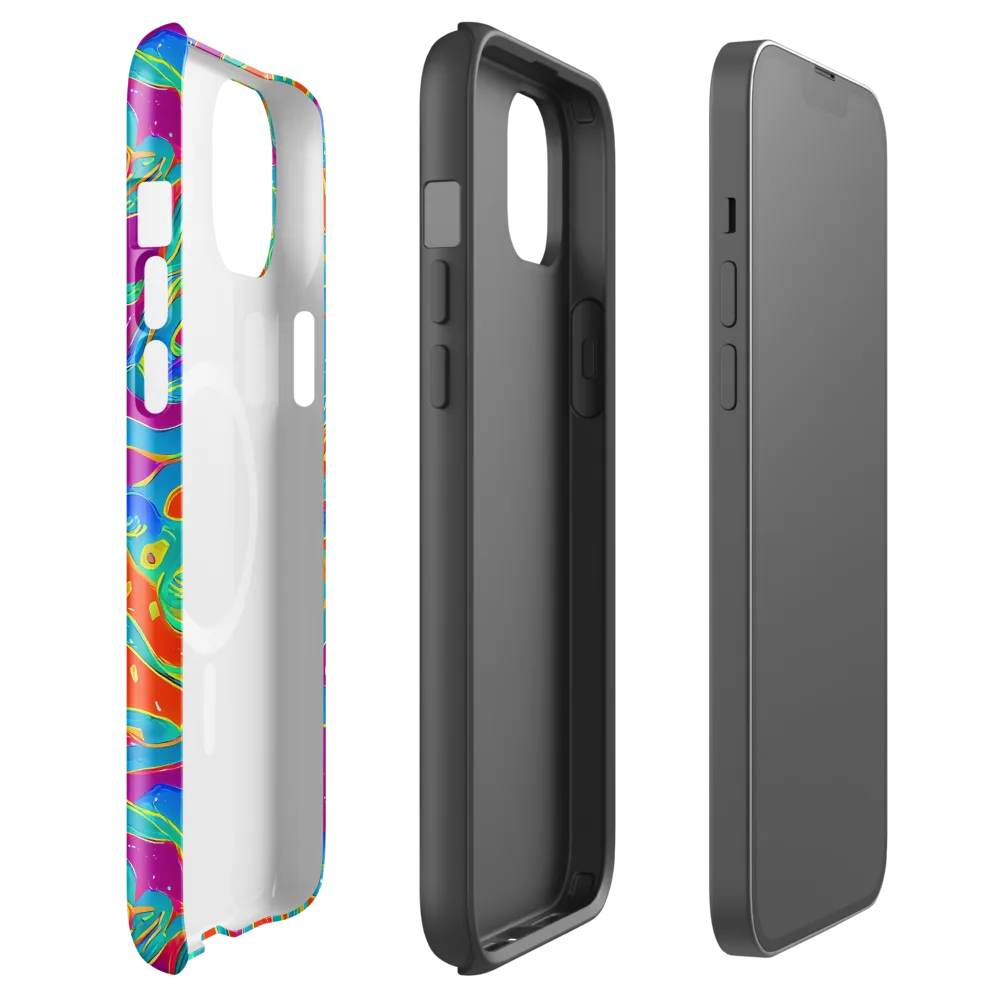 Magma Current on MagSafe Tough Case for iPhone® — Front