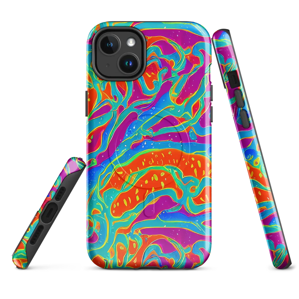 Magma Current on MagSafe Tough Case for iPhone® — Front