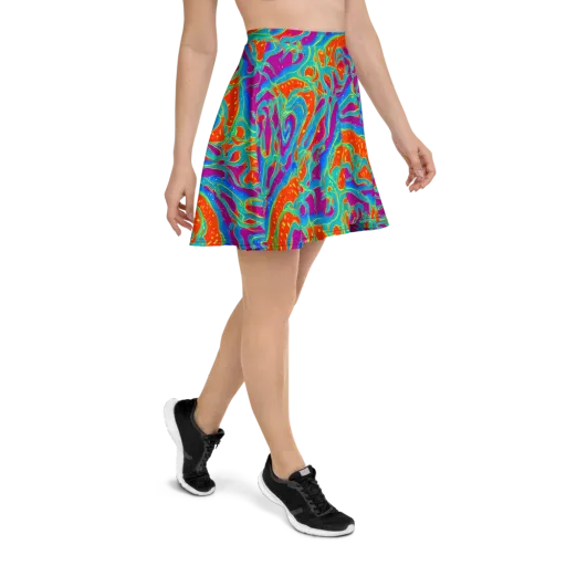 Magma Current on a Skater Skirt