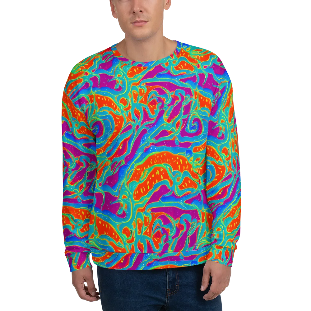 Magma Current on Sweatshirt — Front