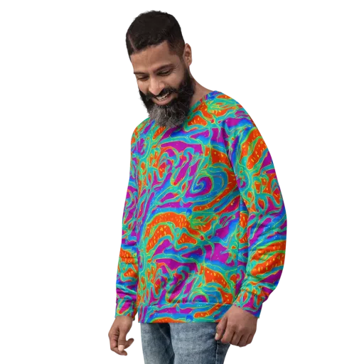 Magma Current on a Sweatshirt
