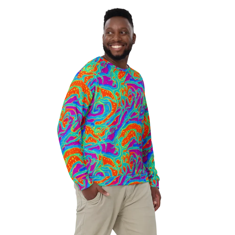 Magma Current on Sweatshirt — Front