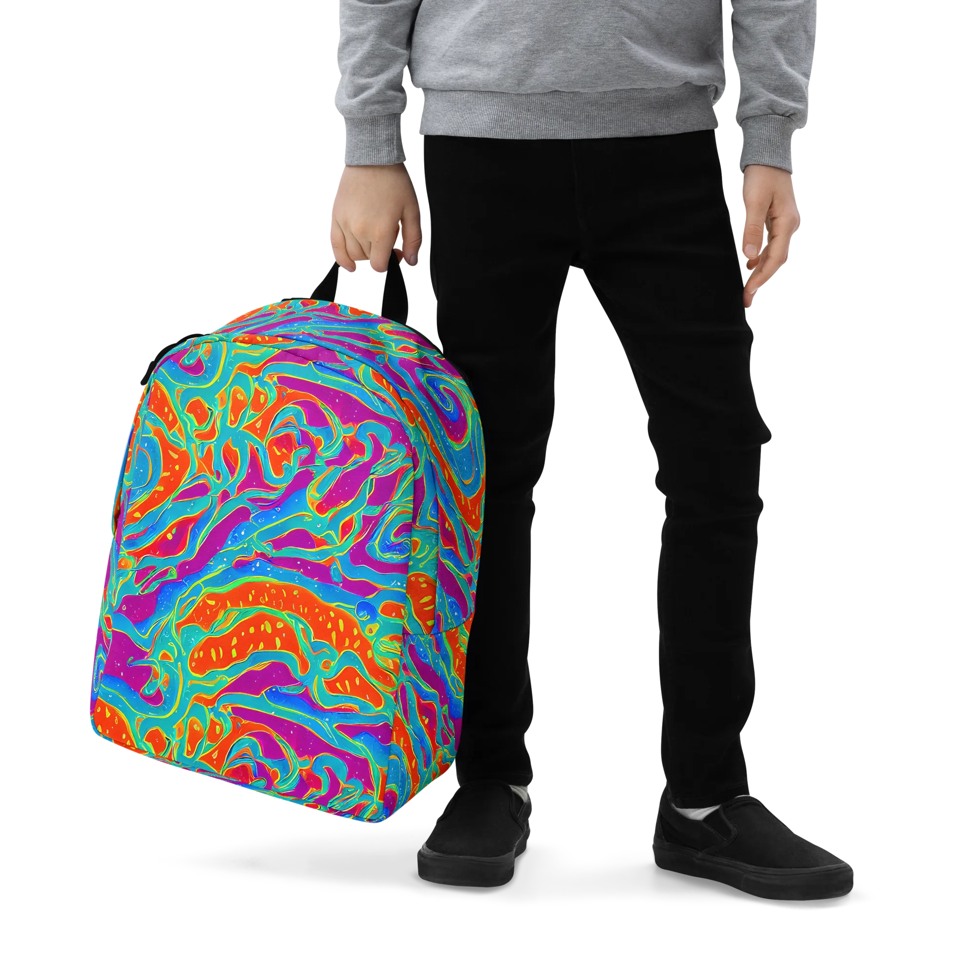 Magma Current on Minimalist Backpack — Zoomed-in