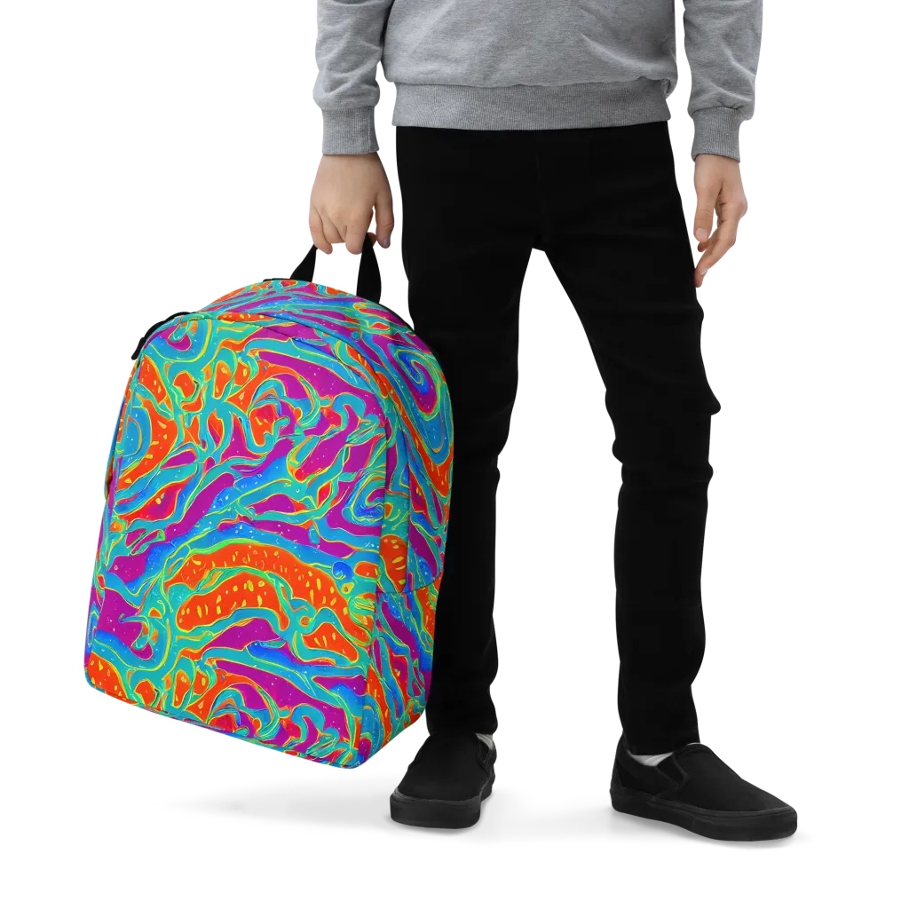 Magma Current on Minimalist Backpack — Zoomed-in