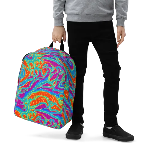 Magma Current on a Minimalist Backpack