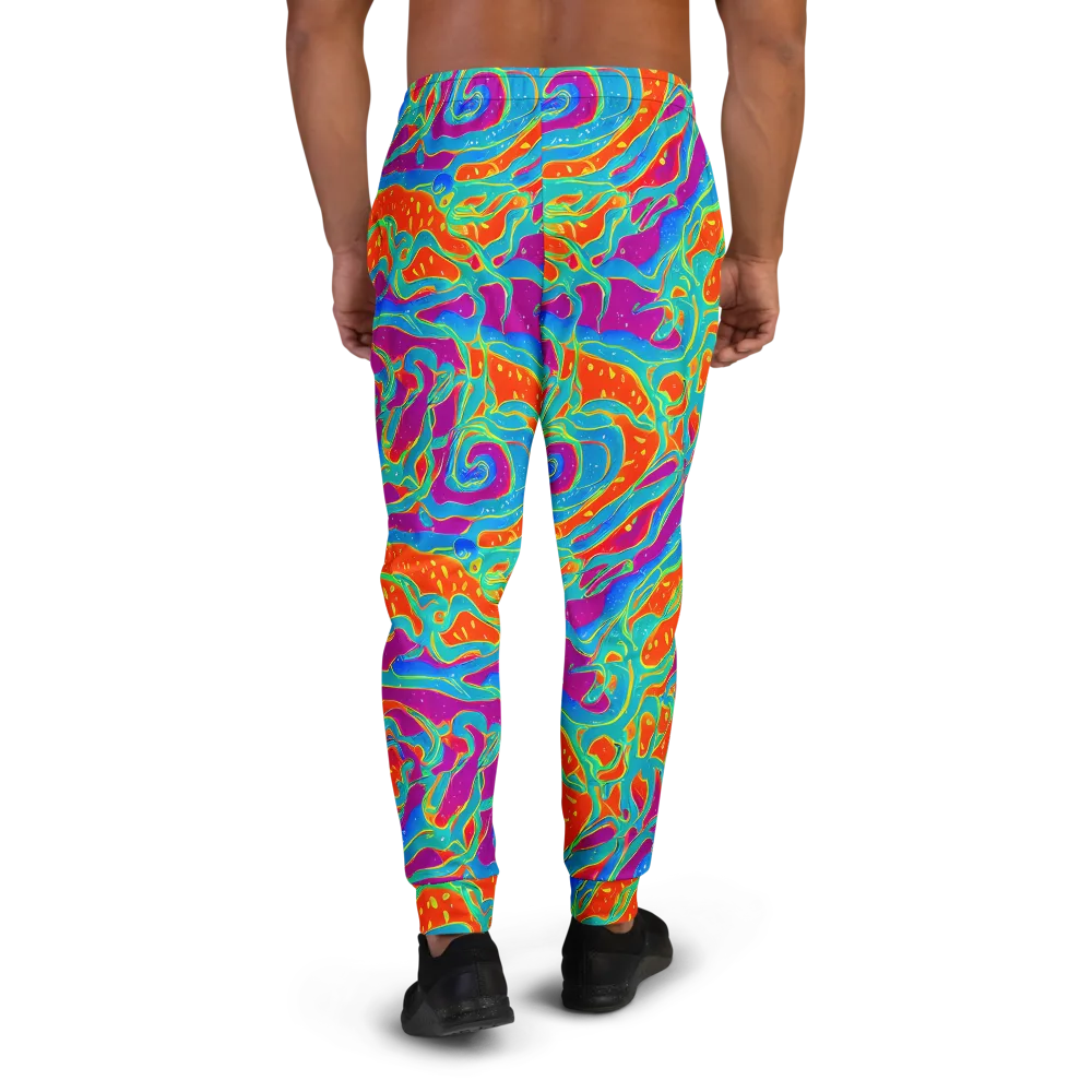 Magma Current on Men's Joggers — Back