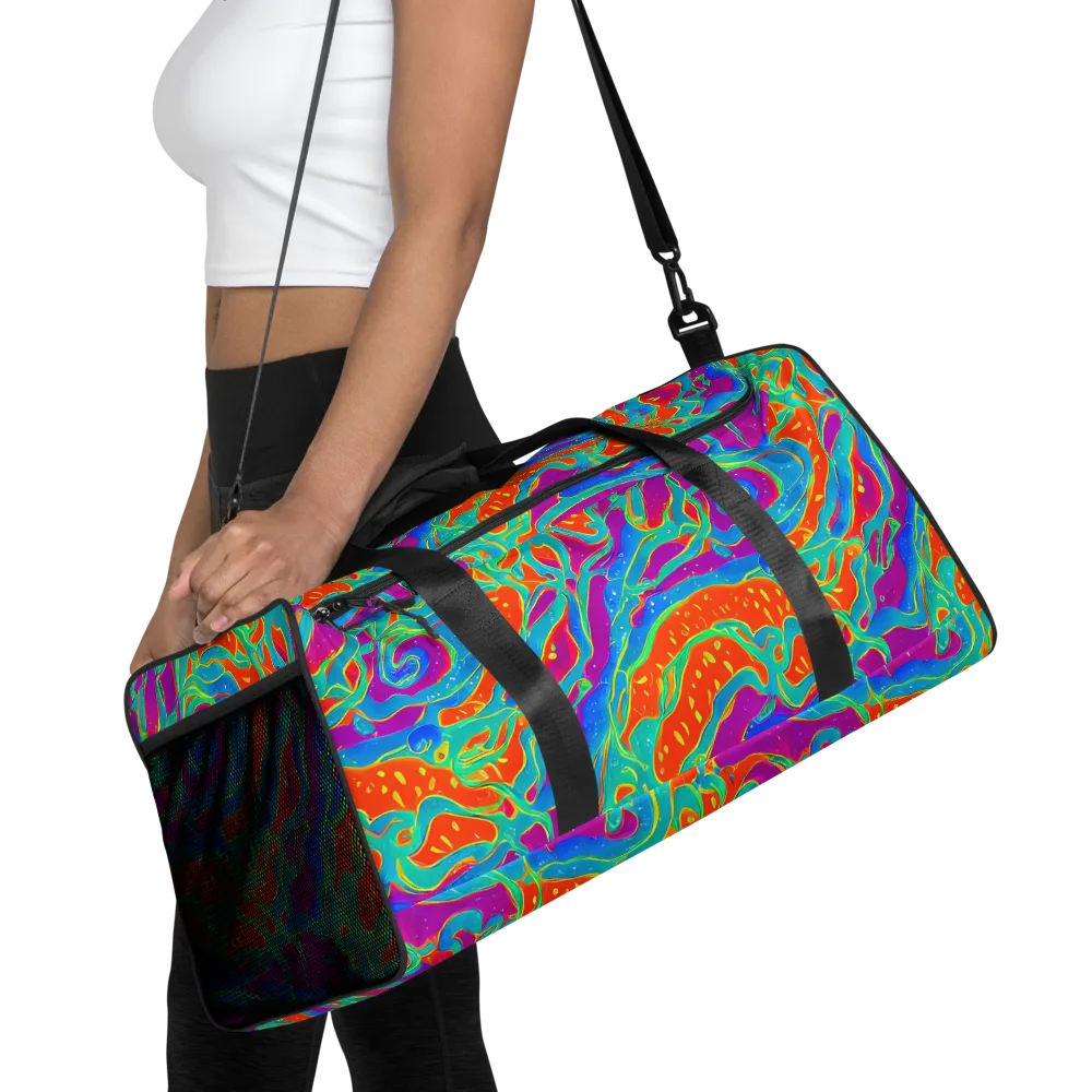 Magma Current on Duffle Bag — Front