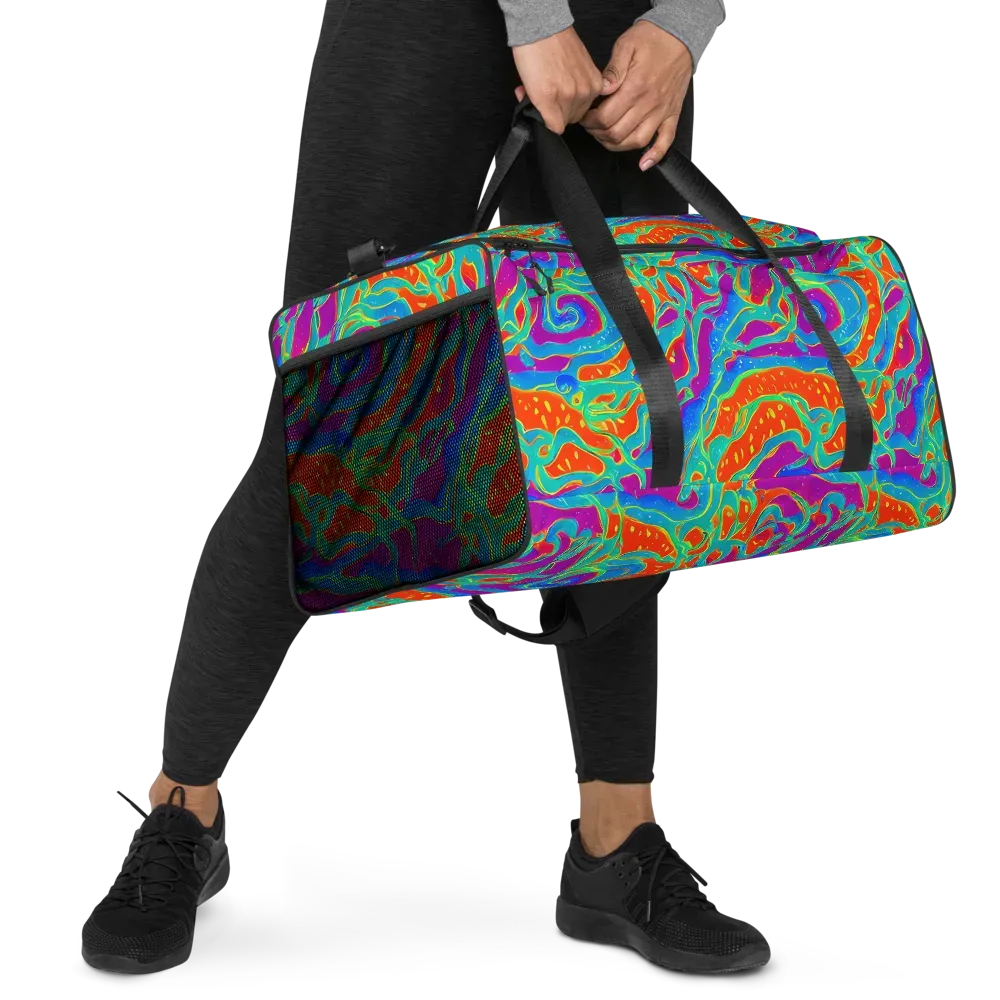 Magma Current on Duffle Bag — Right Front