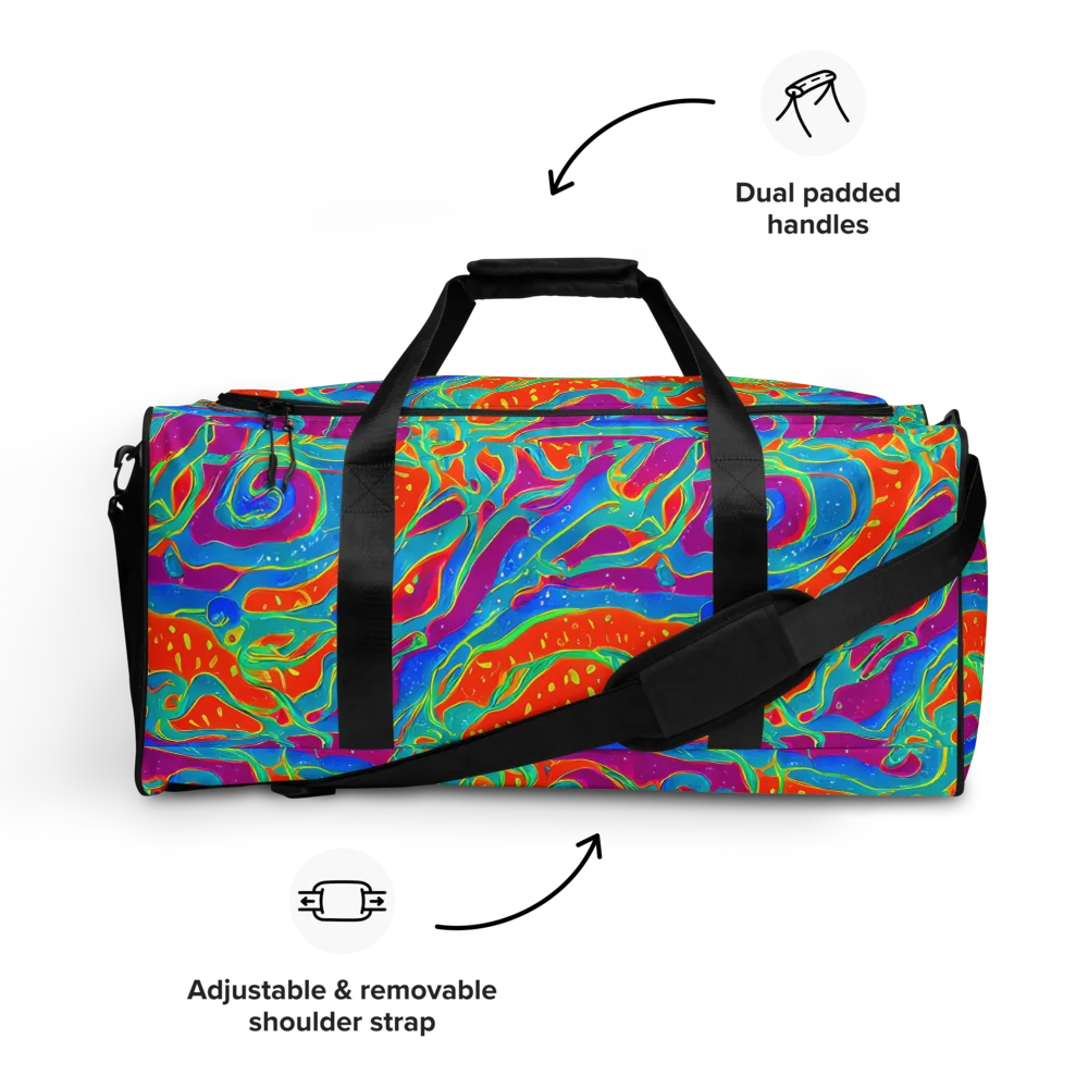 Magma Current on Duffle Bag — Front