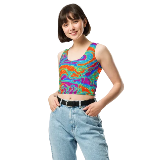 Magma Current on a Crop Top