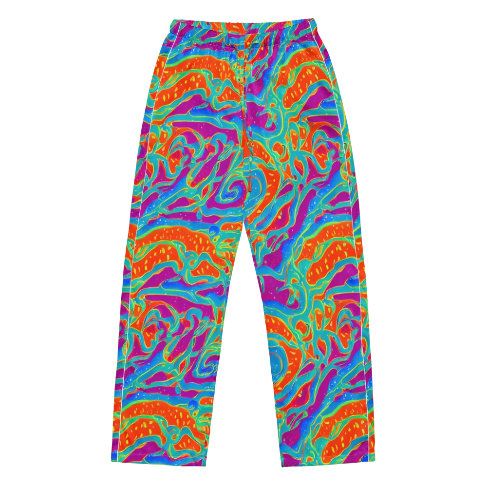 Magma Current on Women's Pajama Pants — Front