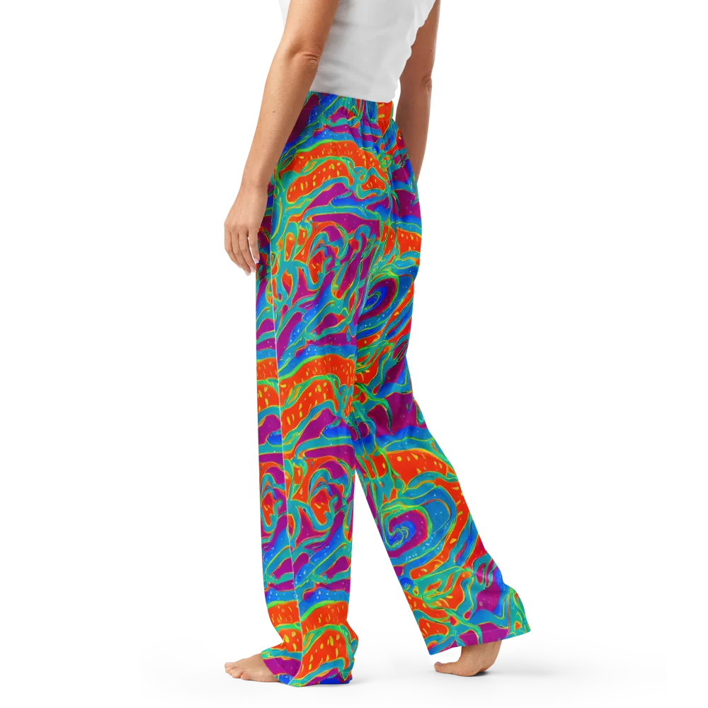 Magma Current on Women's Pajama Pants — Left
