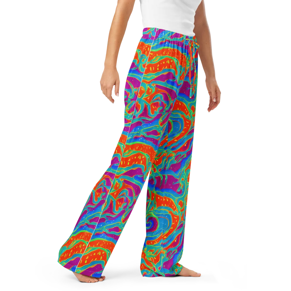 Magma Current on Women's Pajama Pants — Right Front