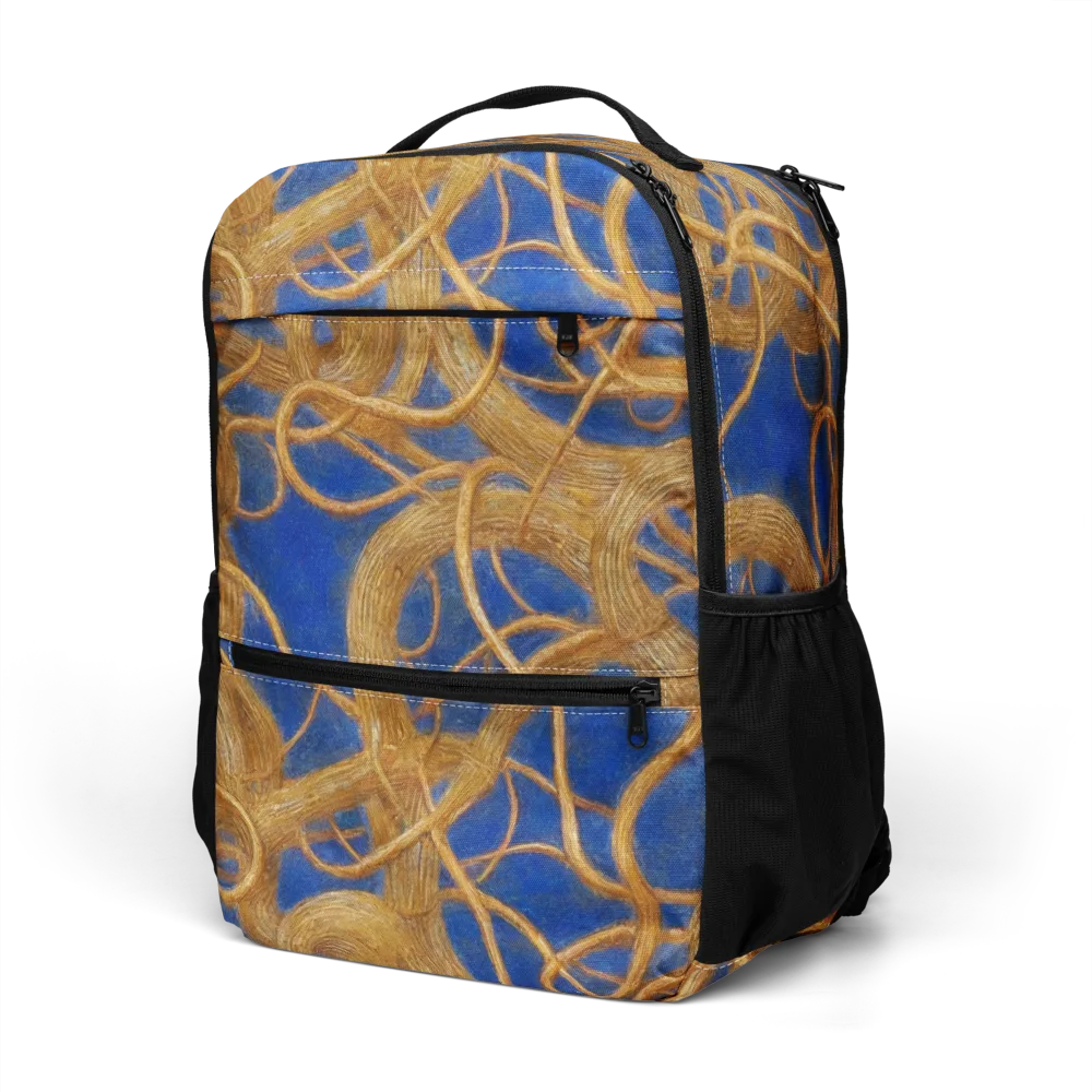Gilded Tangle on Utility Backpack — Left Front