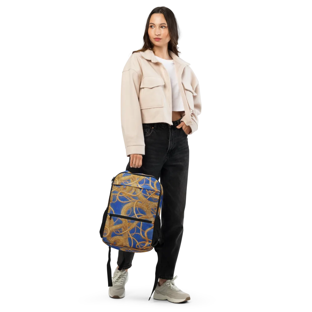 Gilded Tangle on Utility Backpack — Front