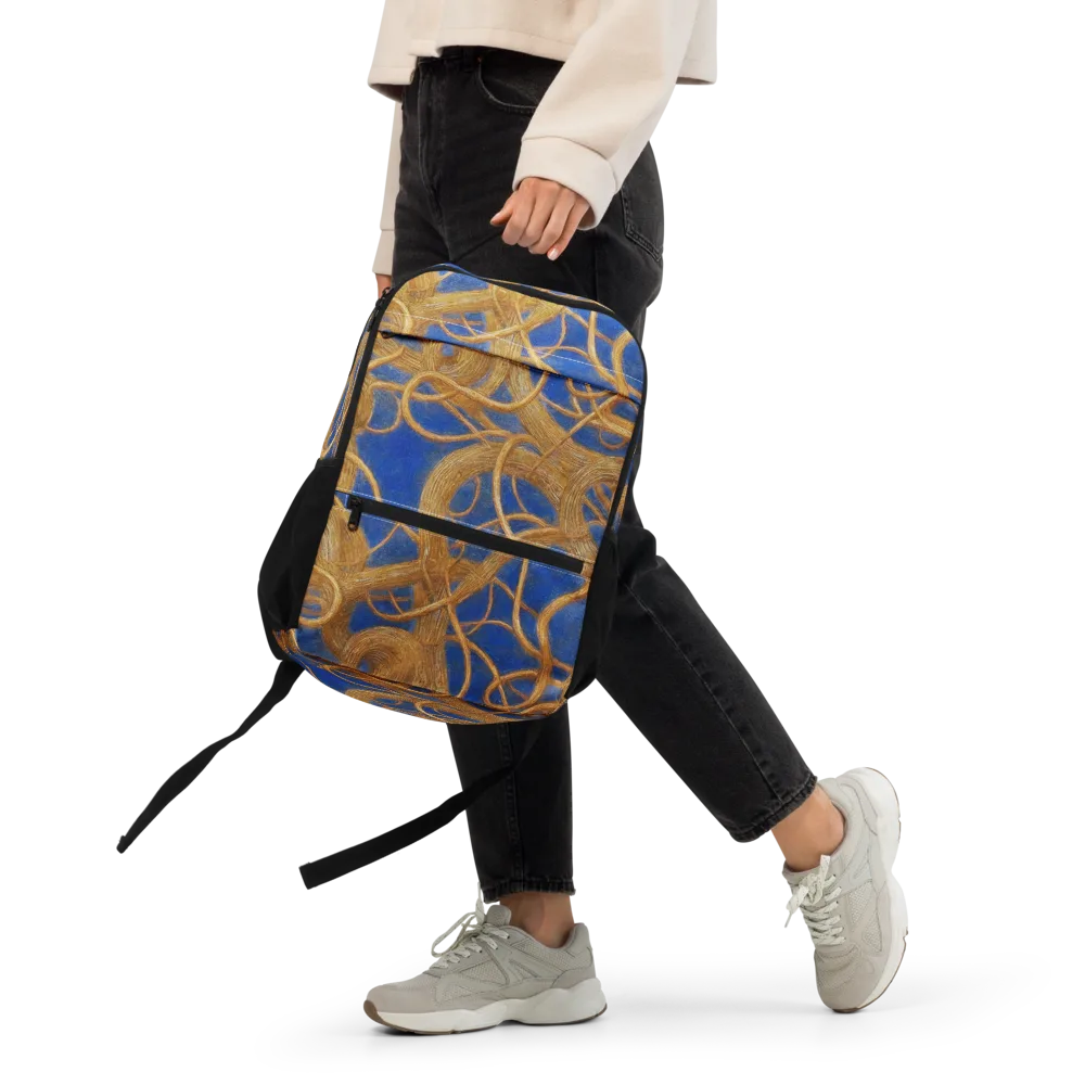 Gilded Tangle on Utility Backpack — Front