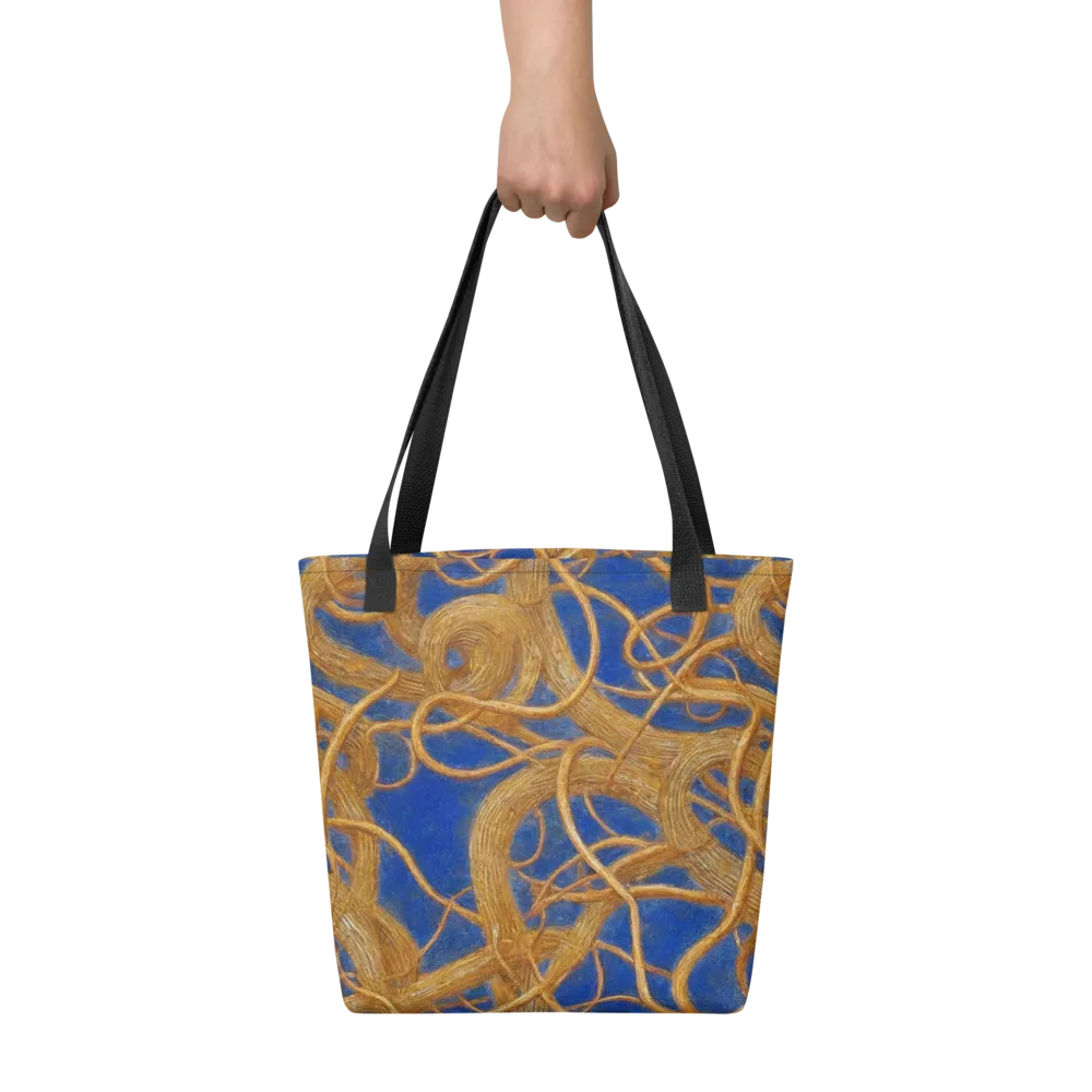 Gilded Tangle on Tote Bag — Front