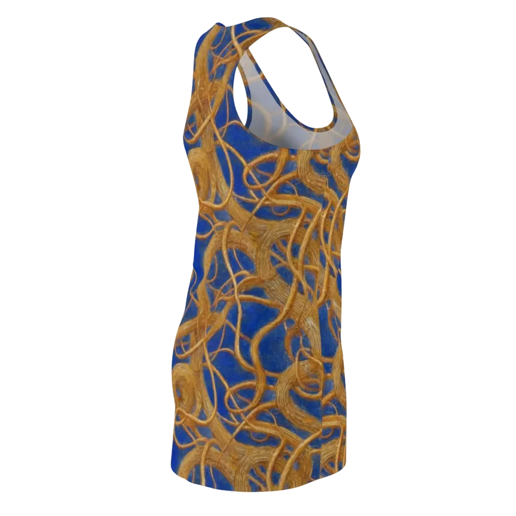 Gilded Tangle on Racerback Dress — Back Side