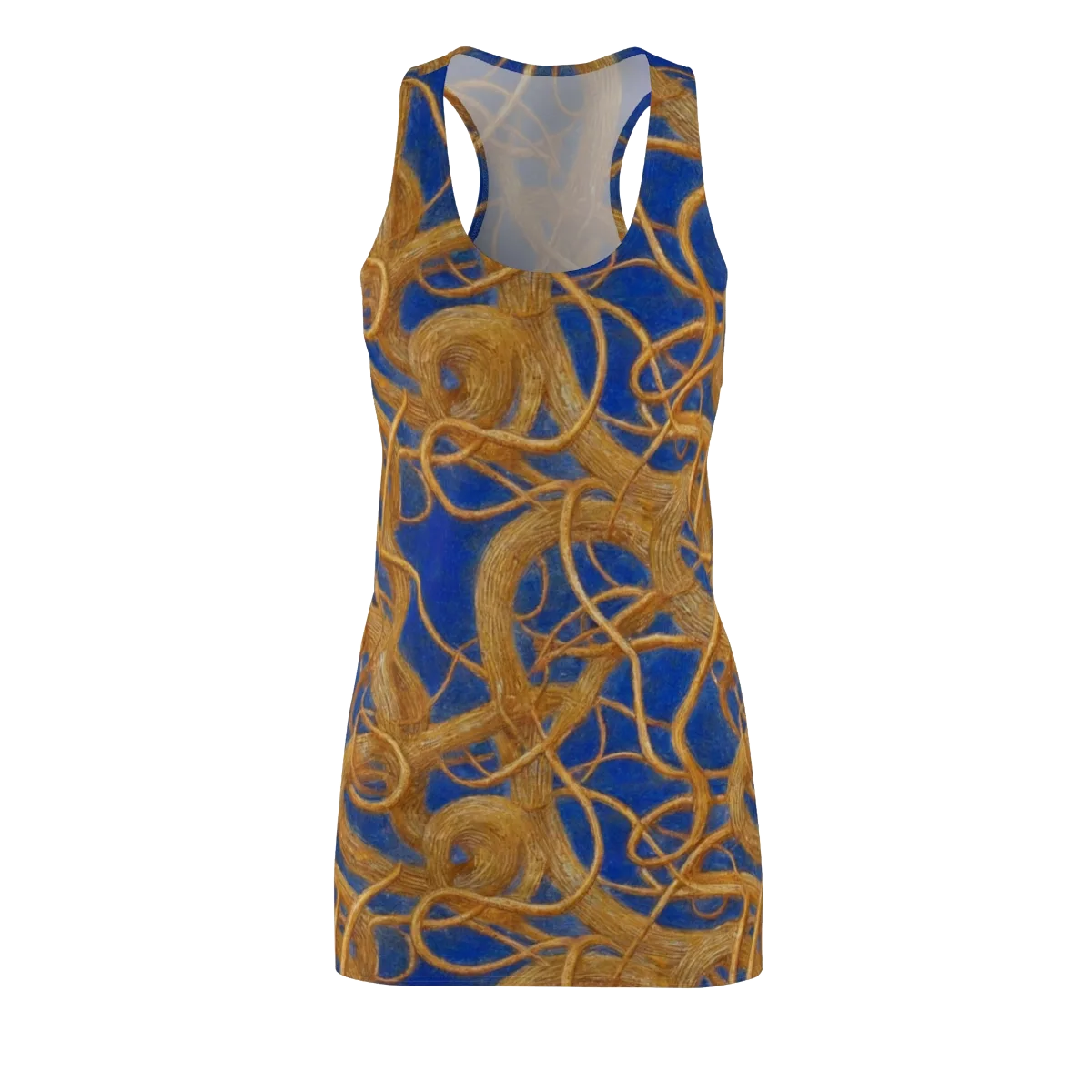 Gilded Tangle on Racerback Dress — Front