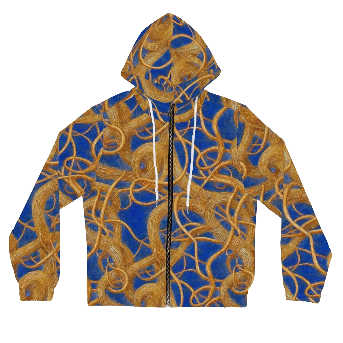 Gilded Tangle on Women's Full-Zip Hoodie — Front