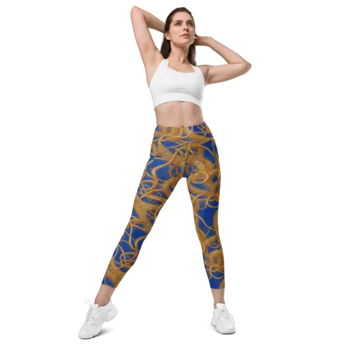Gilded Tangle on a Leggings with Pockets