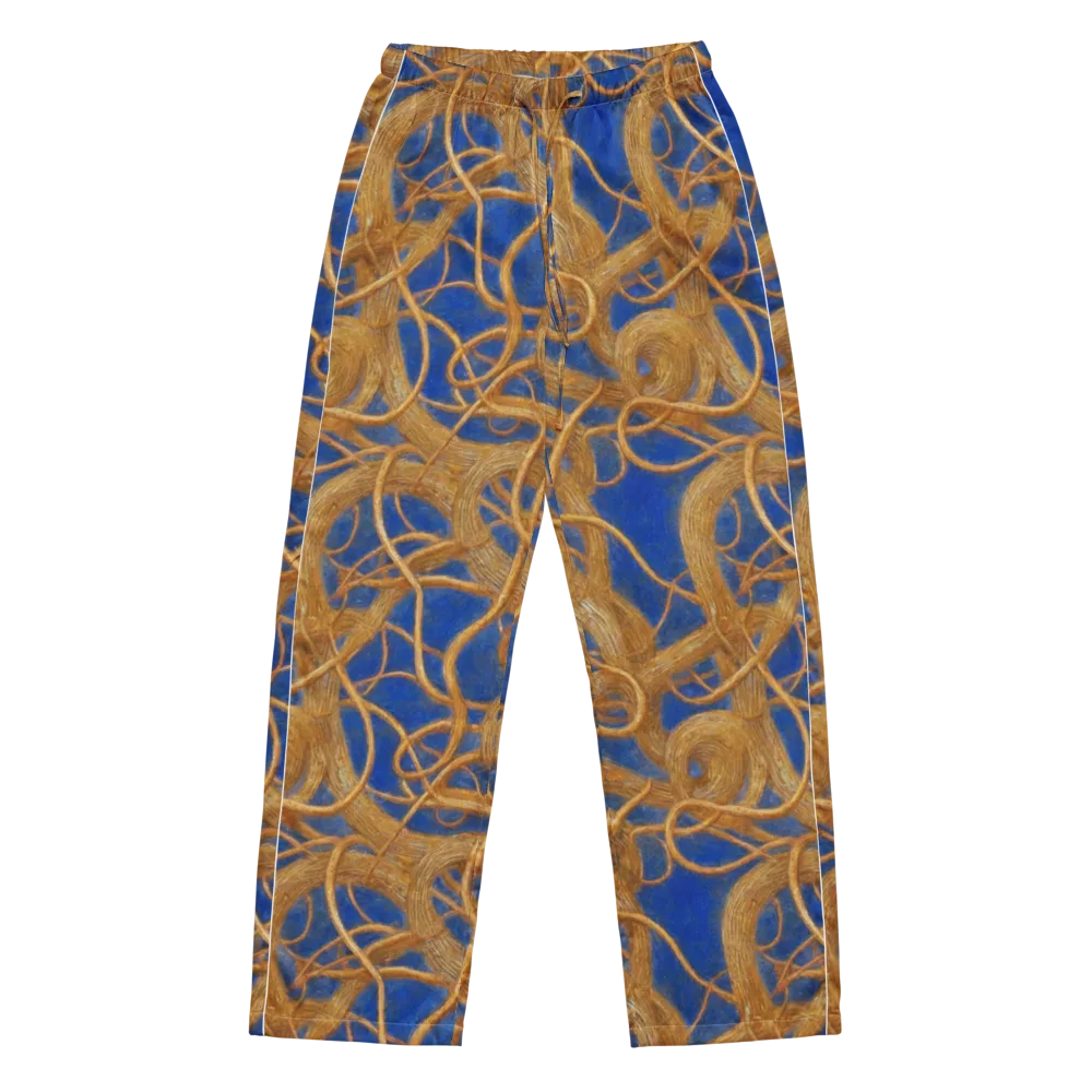 Gilded Tangle on Women's Pajama Pants — Front