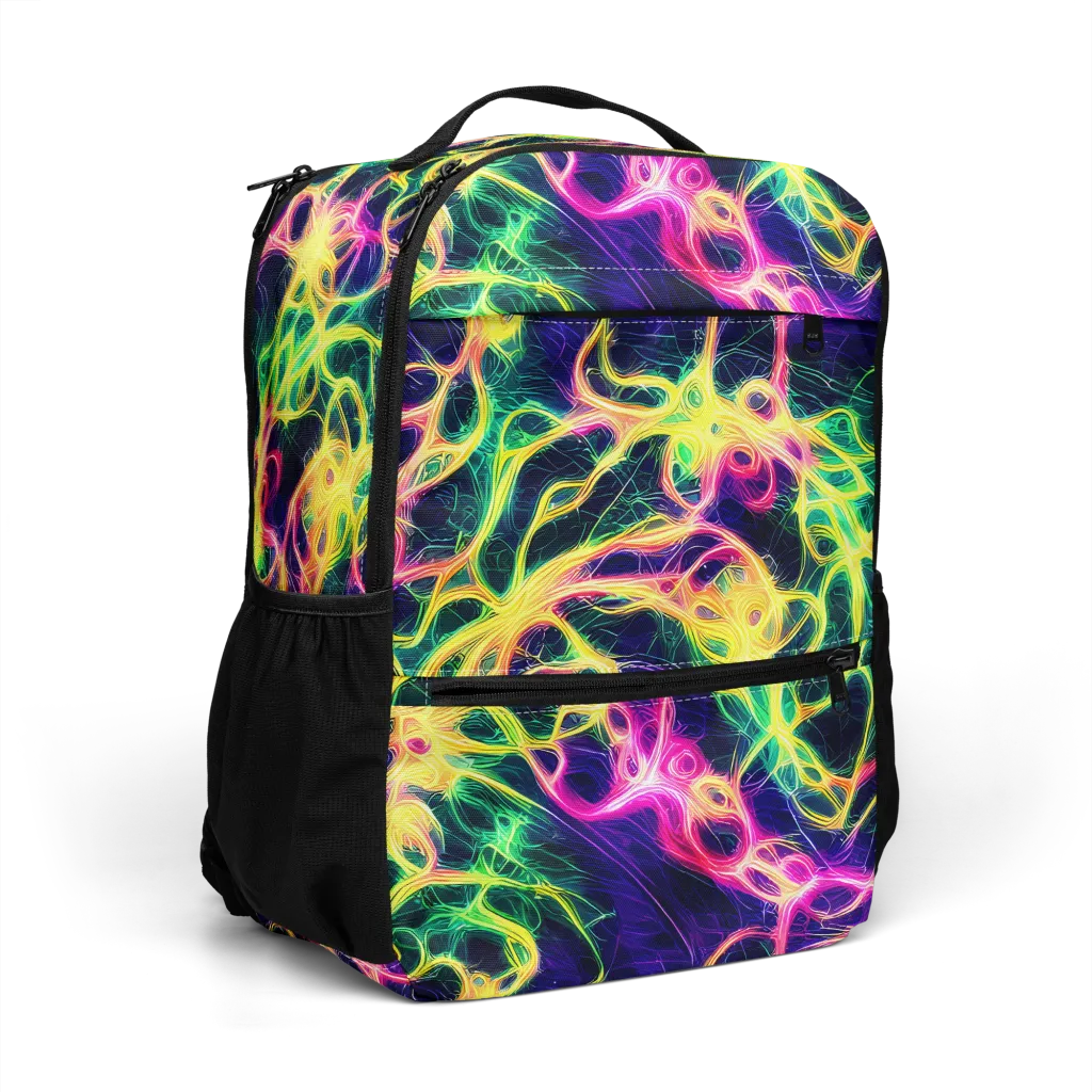 Prism Veins on Utility Backpack — Right Front