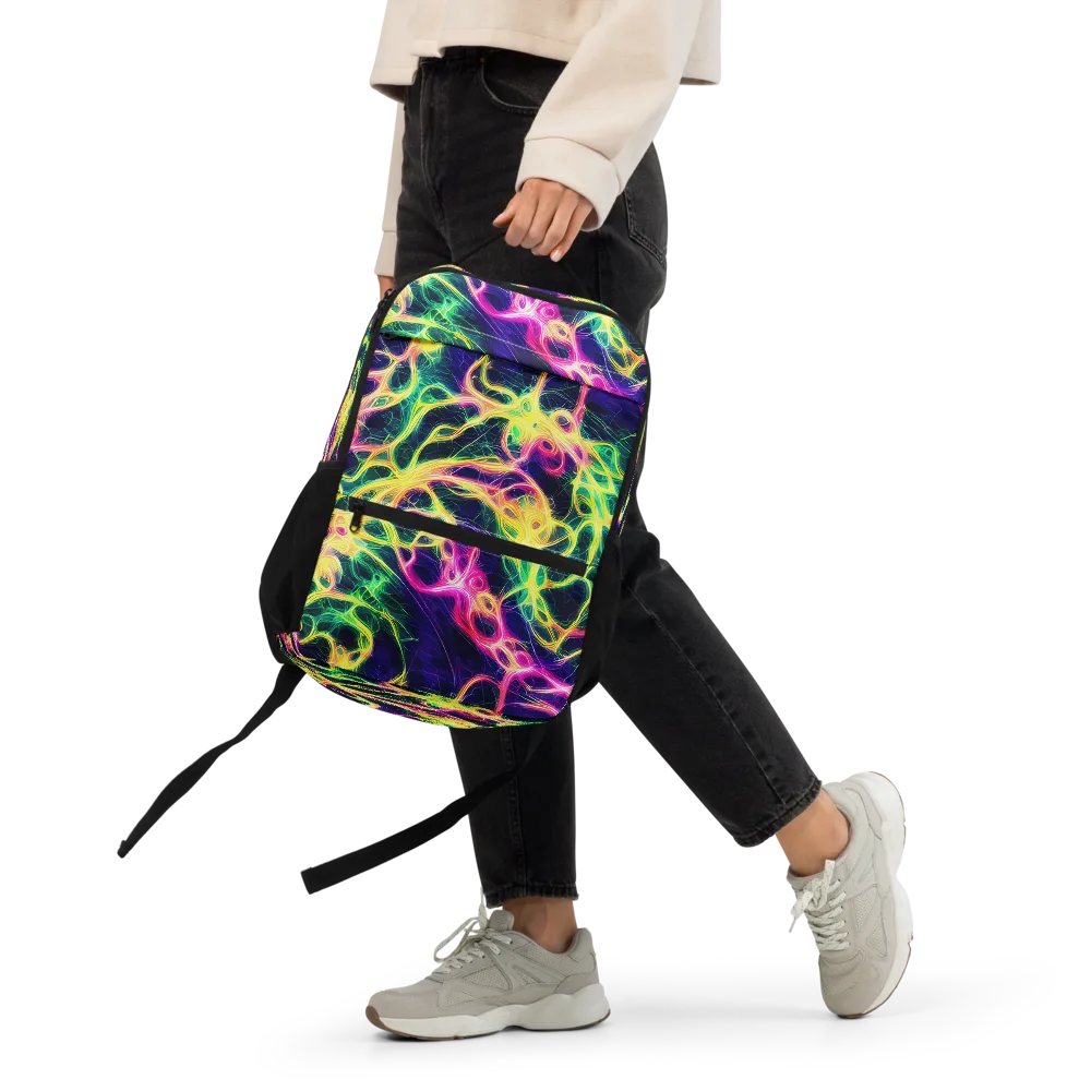Prism Veins on Utility Backpack — Front