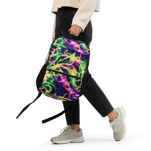 Prism Veins on a Utility Backpack