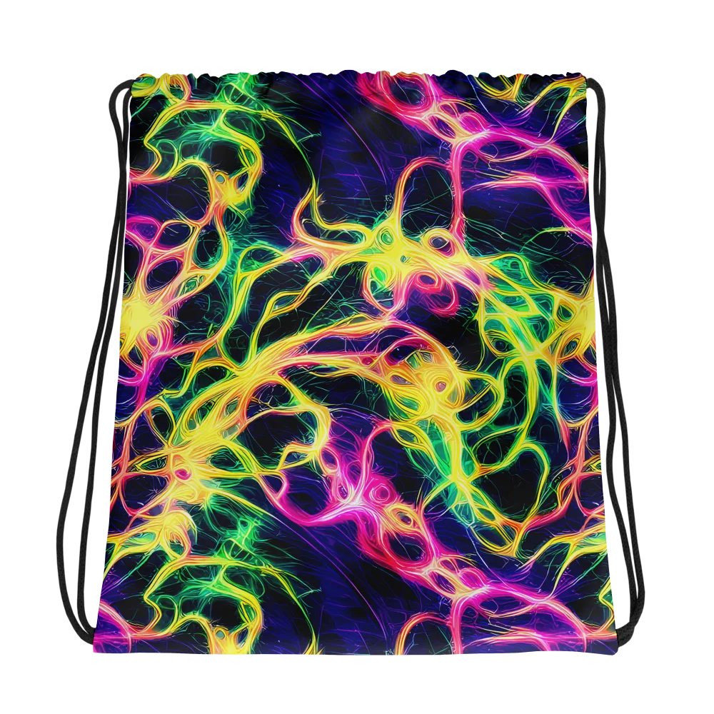 Prism Veins on Drawstring Bag — Photo