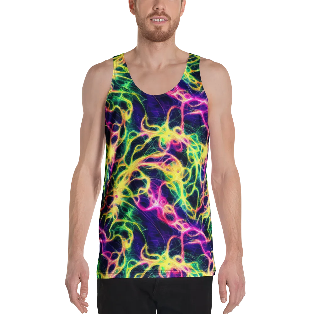 Prism Veins on Men's Tank Top — Front