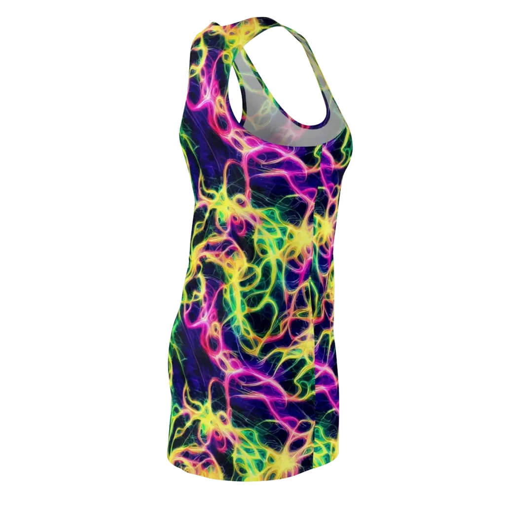 Prism Veins on Racerback Dress — Back Side