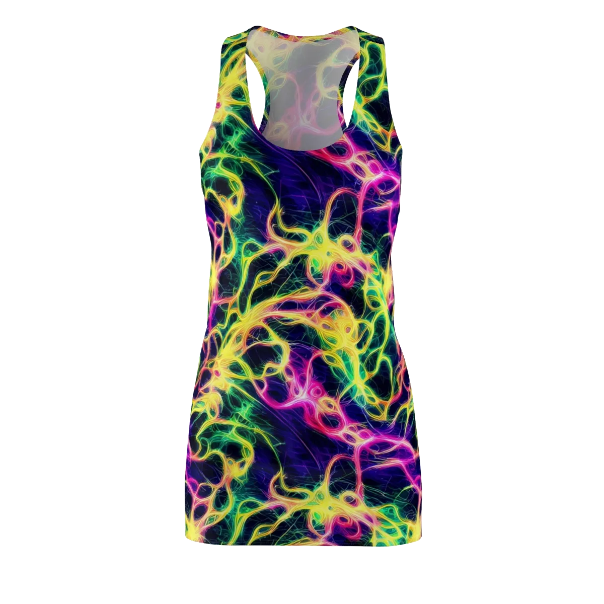 Prism Veins on Racerback Dress — Front