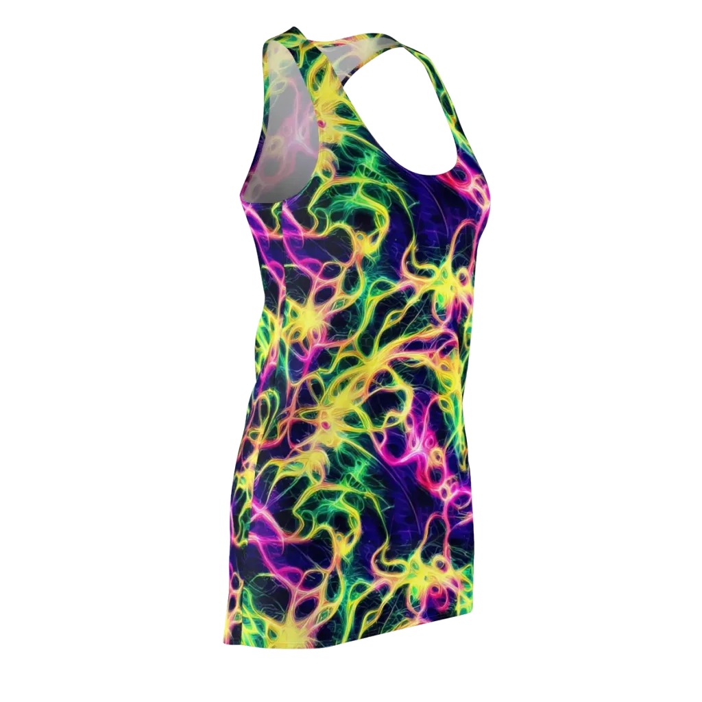 Prism Veins on Racerback Dress — Front Side
