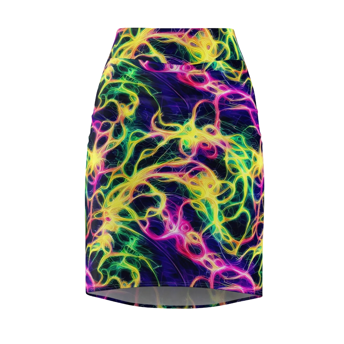 Prism Veins on Pencil Skirt — Front