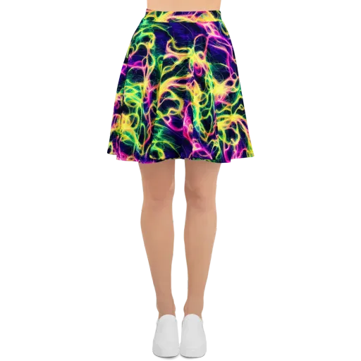 Prism Veins on a Skater Skirt
