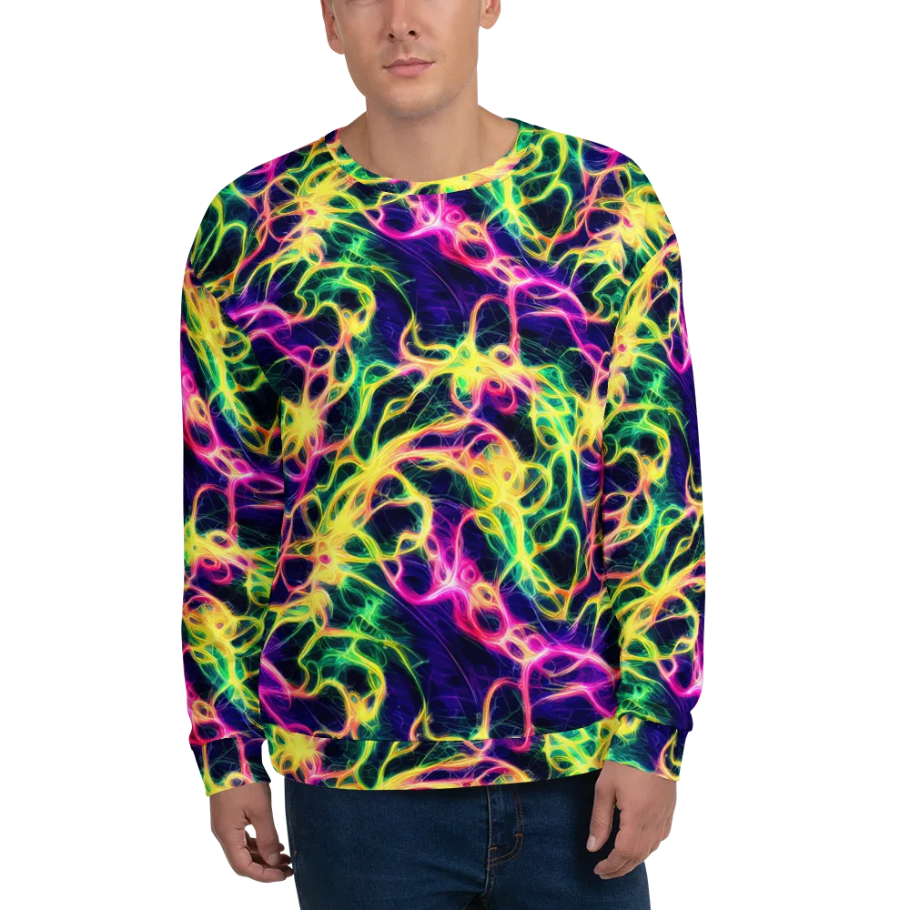 Prism Veins on Sweatshirt — Front